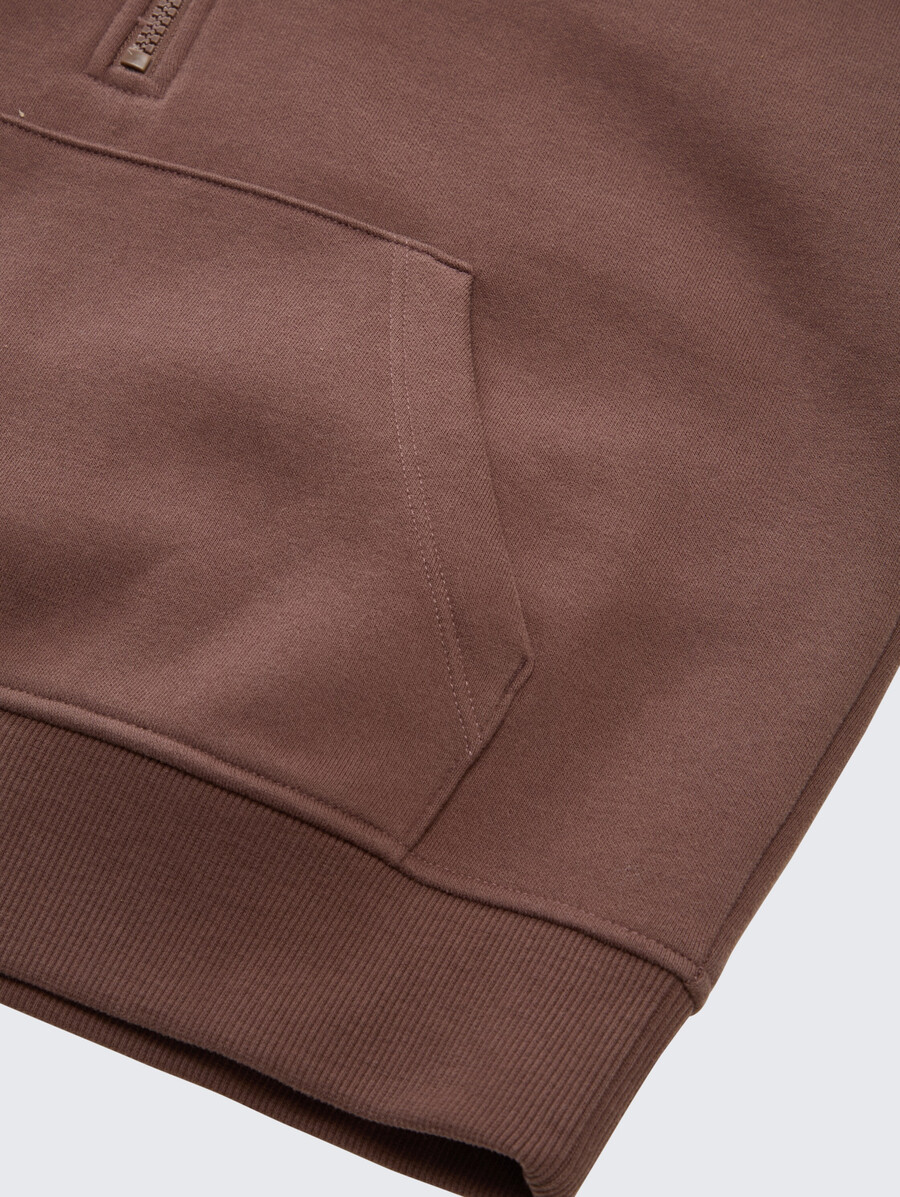 hoodie sweatshirt with zip