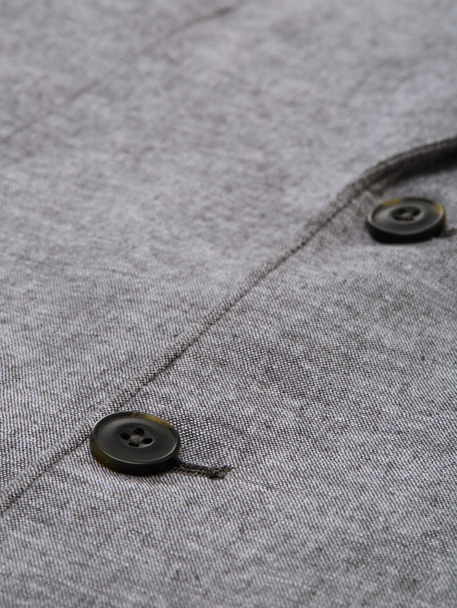 jacket with linen content