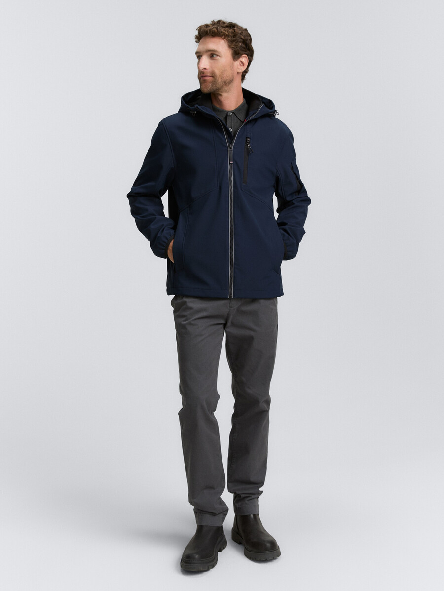 softshell jacket with hood