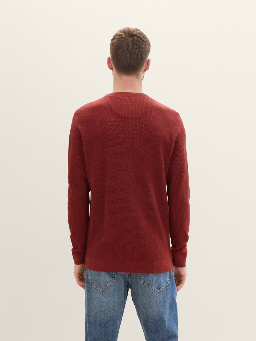 cotton knit jumper