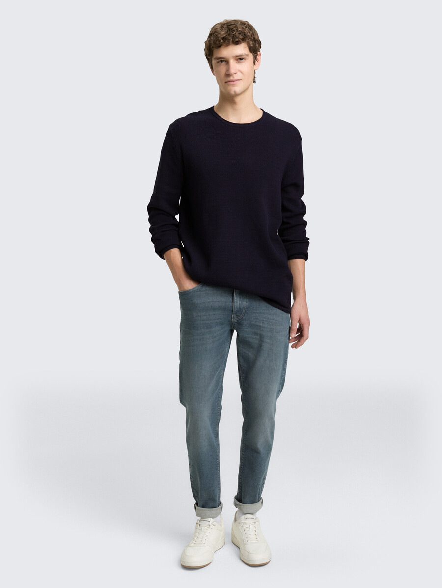 cotton knit jumper