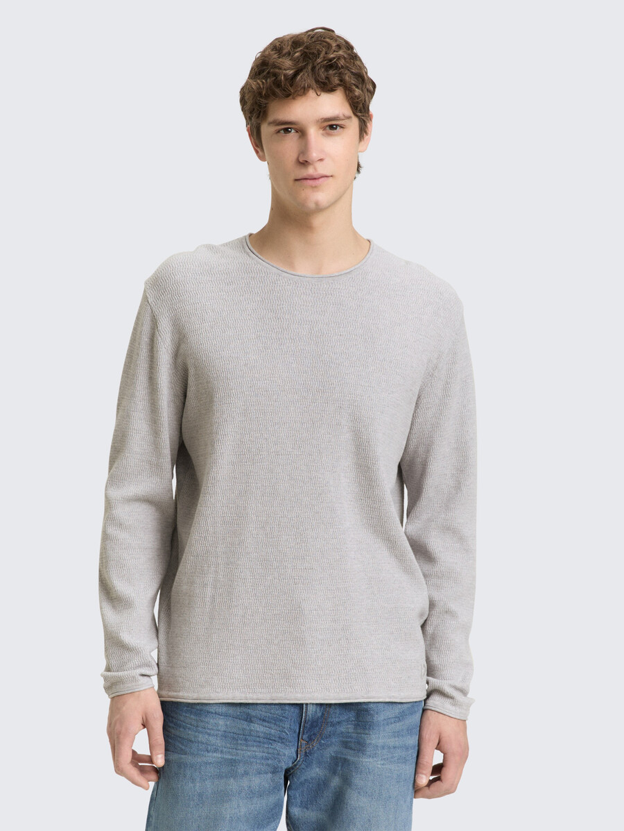 cotton knit jumper