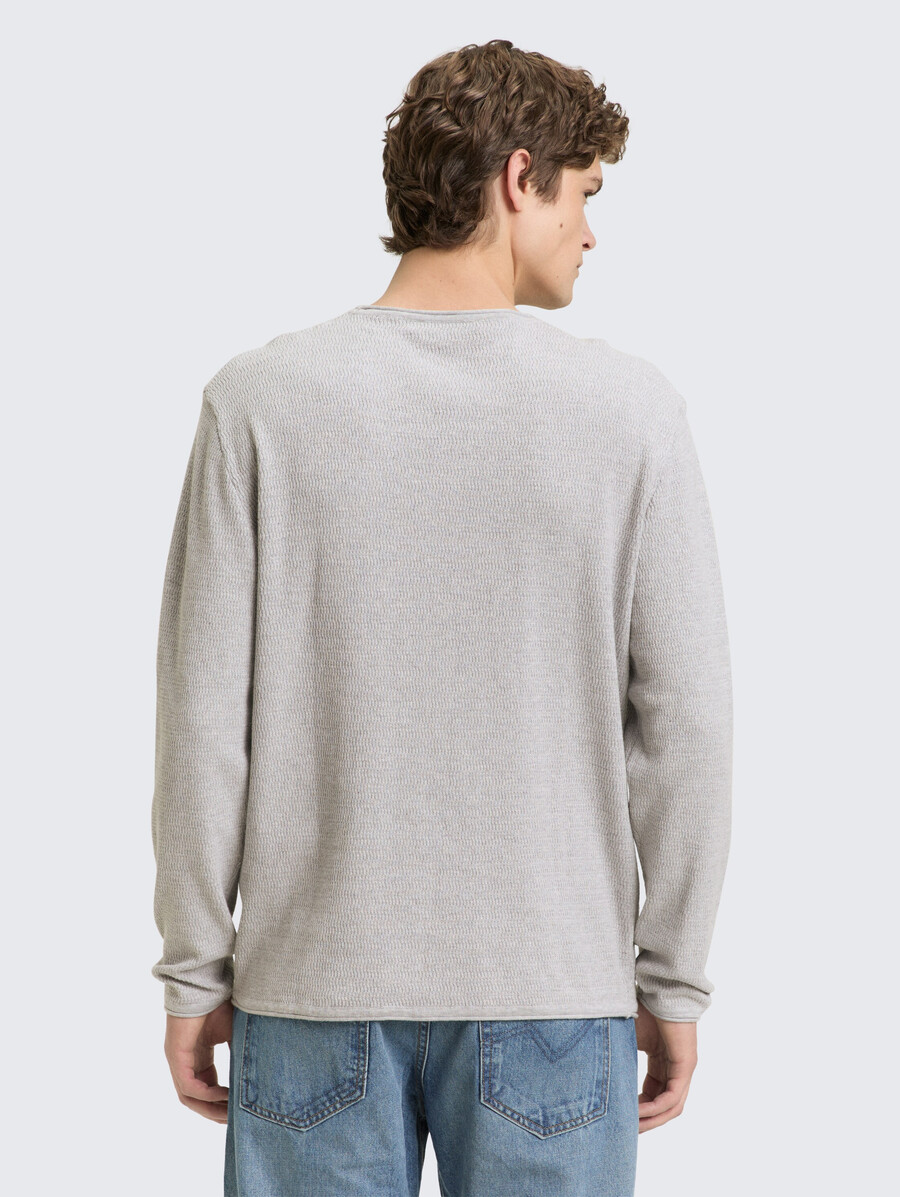 cotton knit jumper
