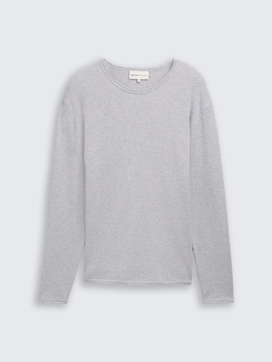 cotton knit jumper