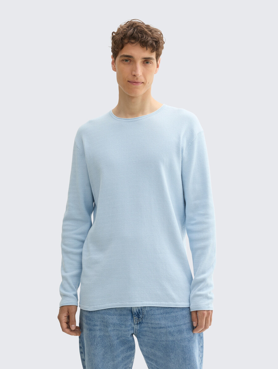 cotton knit jumper