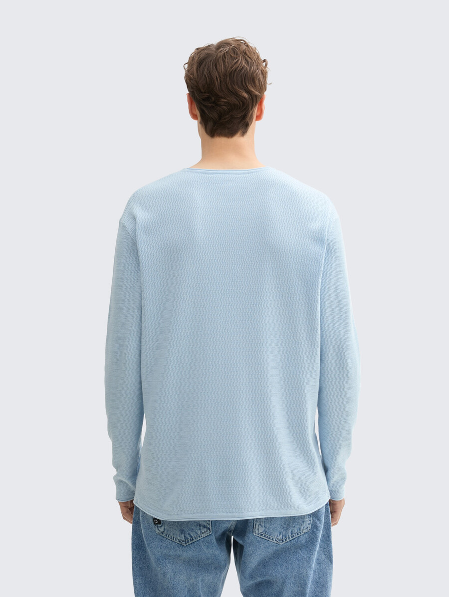 cotton knit jumper