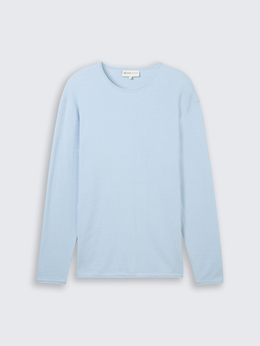 cotton knit jumper