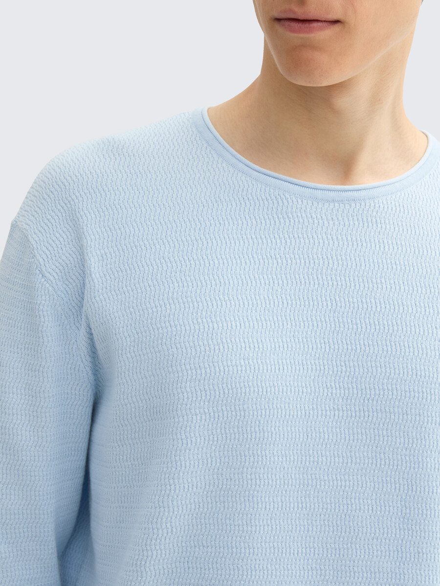 cotton knit jumper