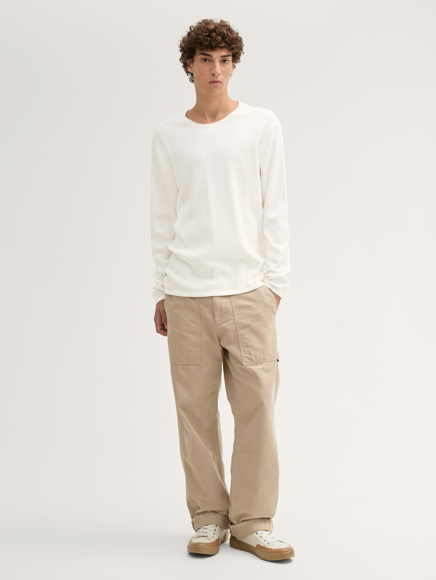 cotton knit jumper
