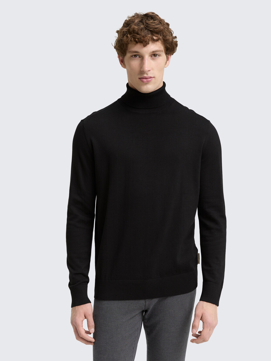 cotton turtleneck jumper