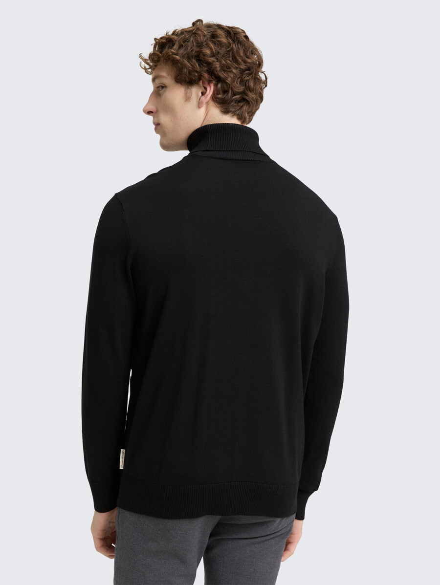 cotton turtleneck jumper