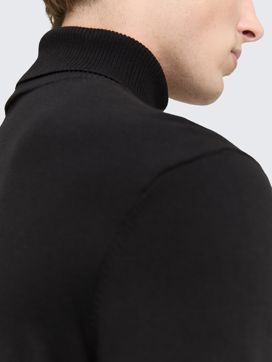 cotton turtleneck jumper