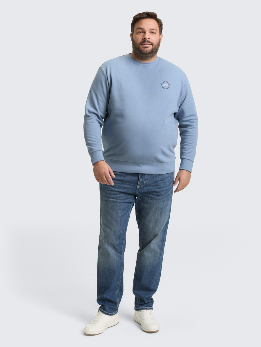 plus size - sweatshirt with logo print
