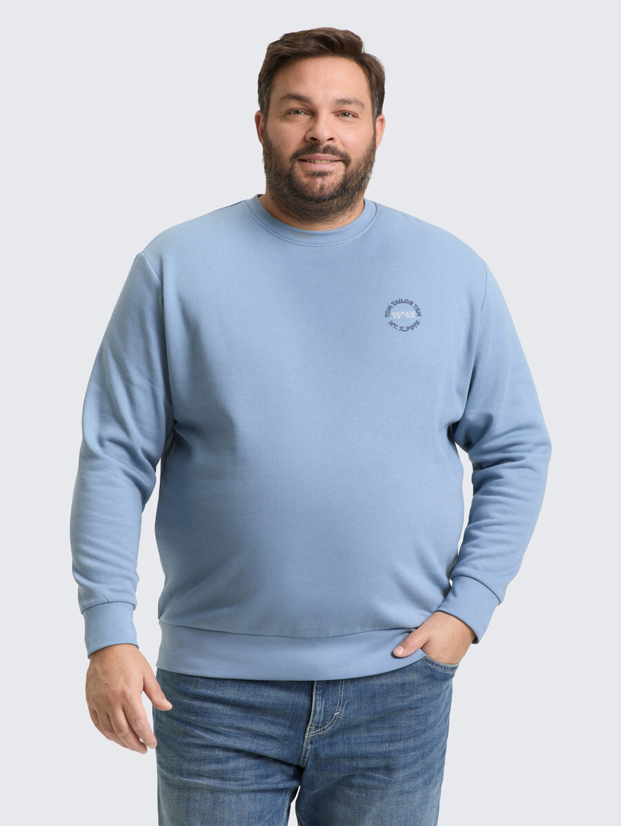 plus size - sweatshirt with logo print