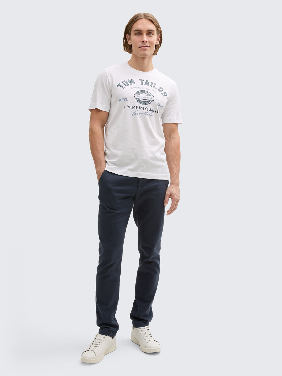 t-shirt with logo print