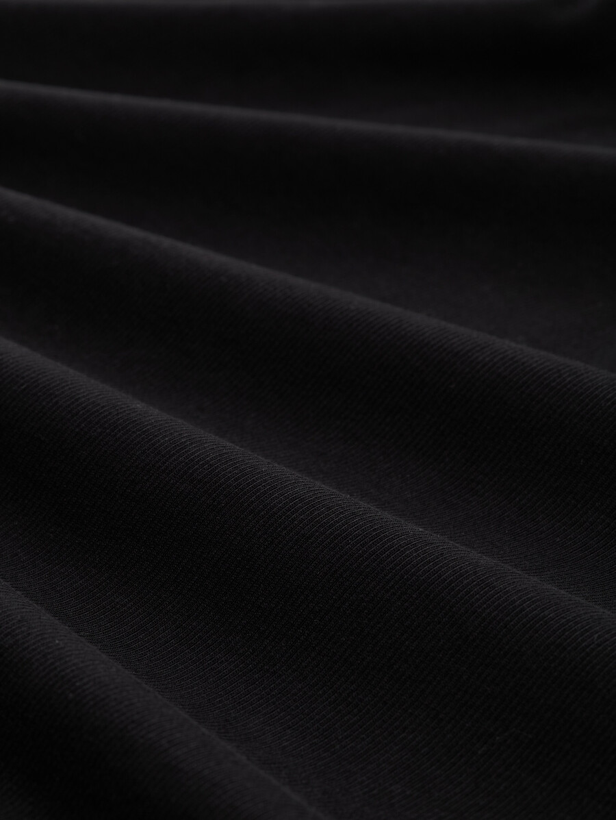 midi dress with ribbed texture