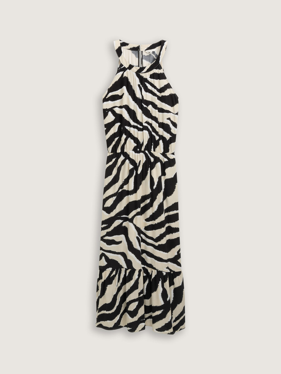 halter neck maxi dress
