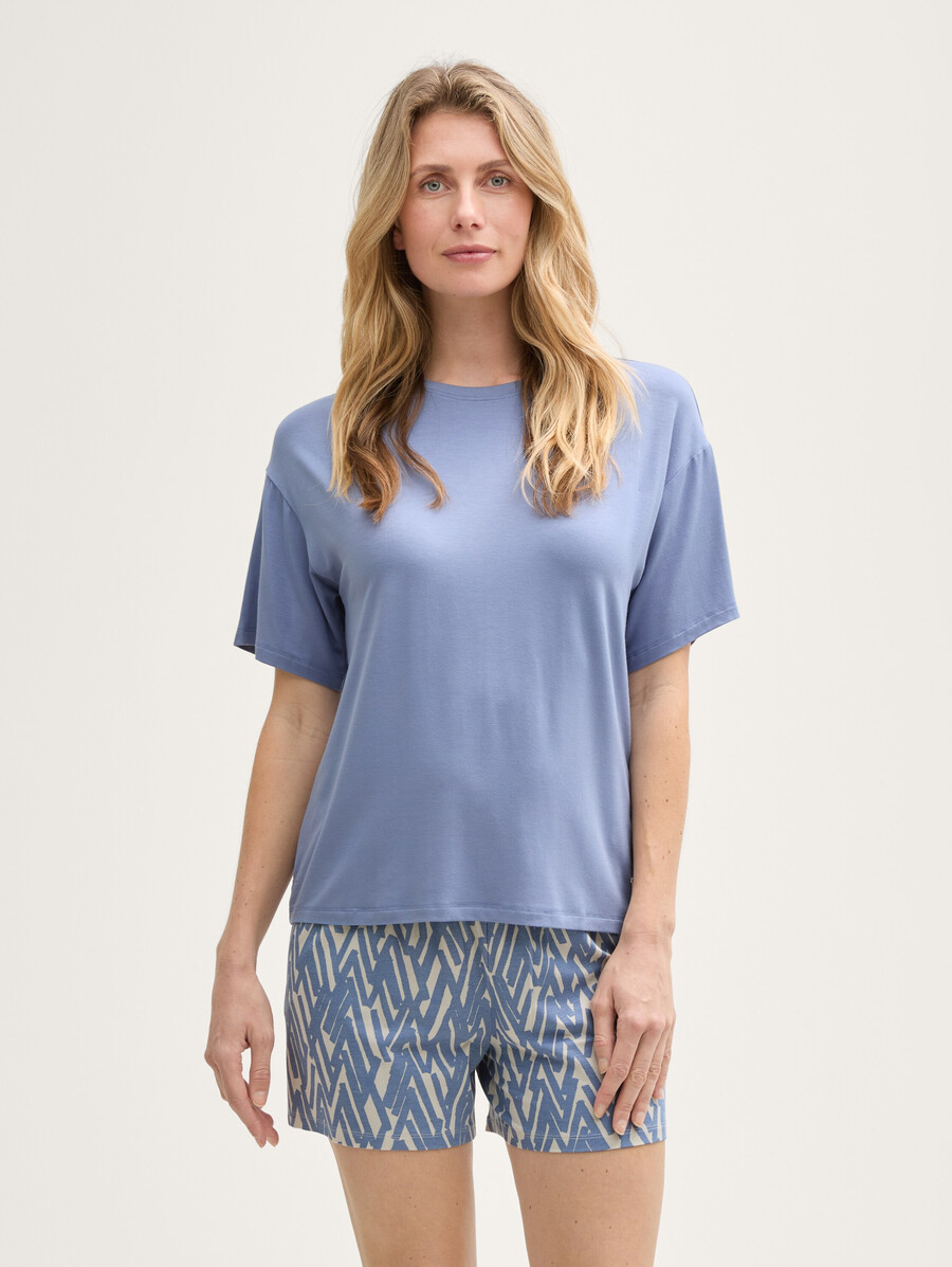 pyjama set with all-over print