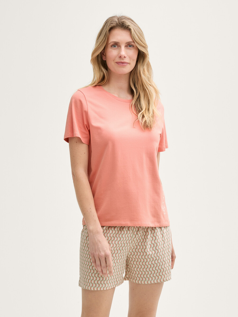 pyjama set with all-over print