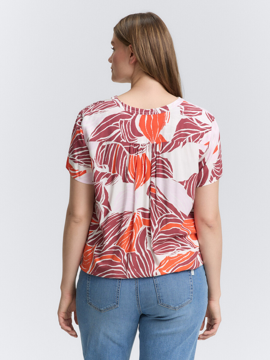 plus size - patterned blouse