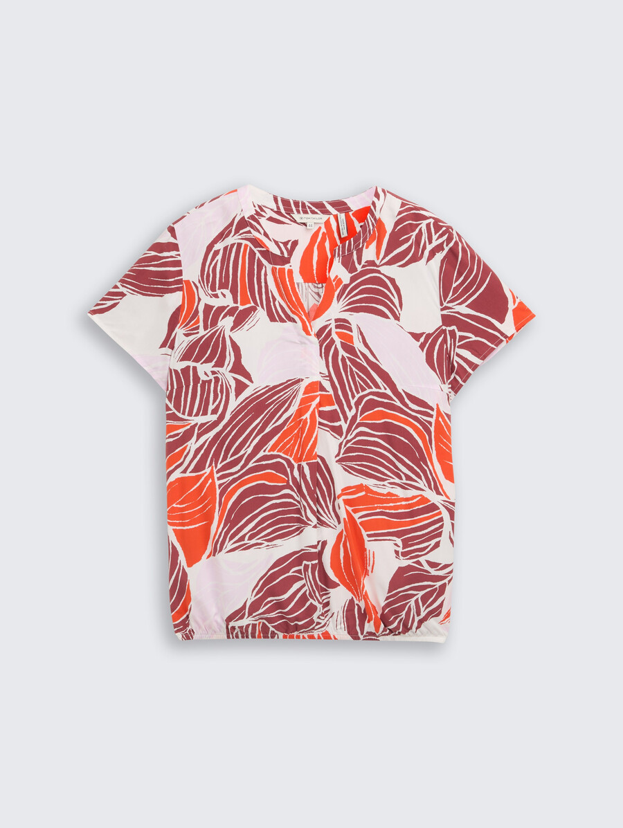 plus size - patterned blouse