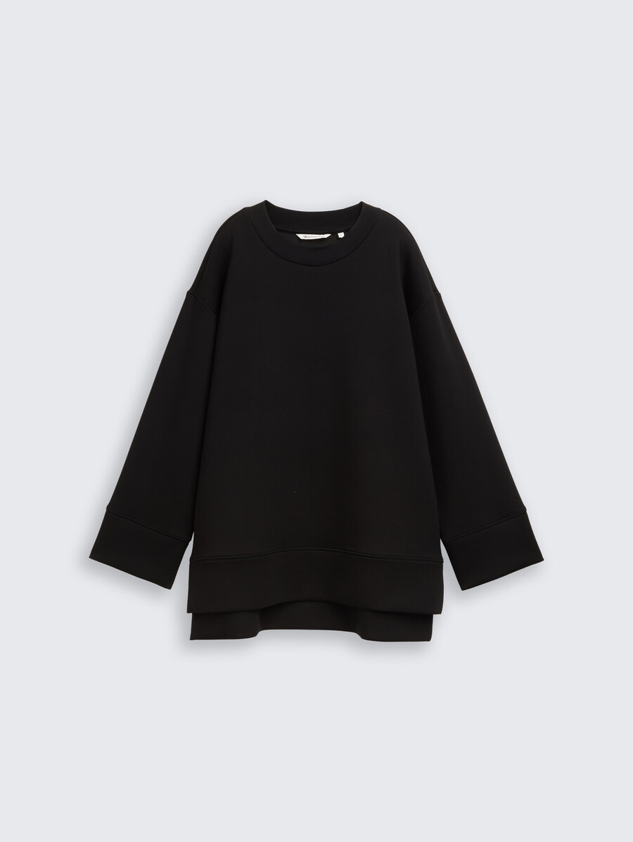 oversized scuba sweatshirt